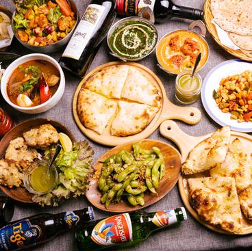 学芸大学駅◆本格スパイスカレーが自慢!インド&タイ料理を味わえるダイニングバー