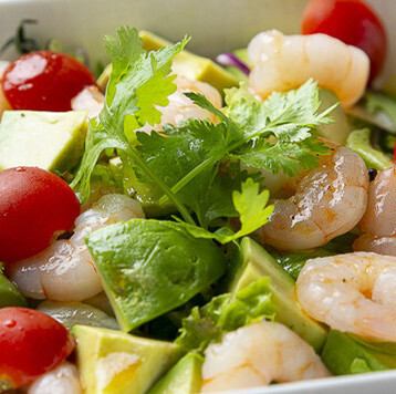 サーモンアボカドサラダ/エビアボカドサラダ