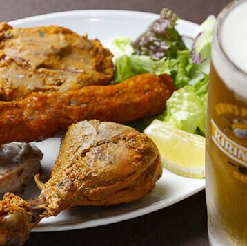 ビール&グリルセット◆絶品おつまみを一緒に楽しめる♪