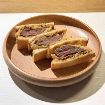 近江牛のカツサンド