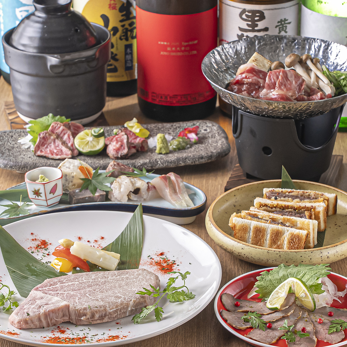 素材にこだわり、食材を活かした逸品料理をご提供。特別な日のお食事にぴったりです。