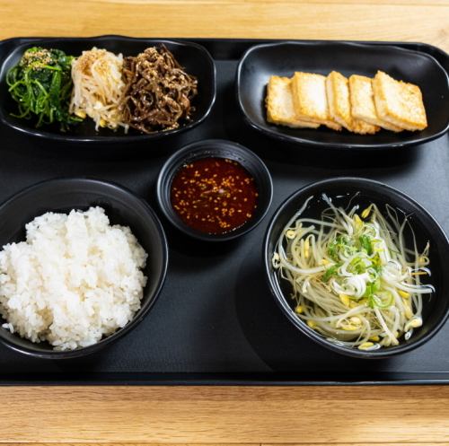 焼き豆腐(トゥブクイ)定食