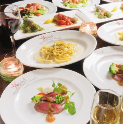 ★Xmas Special Dinner Course★【12월 23・24・25일 한정】요리 6품 8000엔(부가세 포함) 2분~