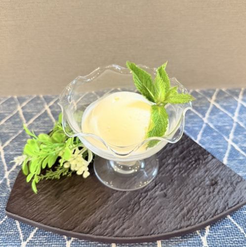 バニラアイス