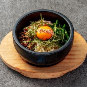 Stone-grilled bibimbap