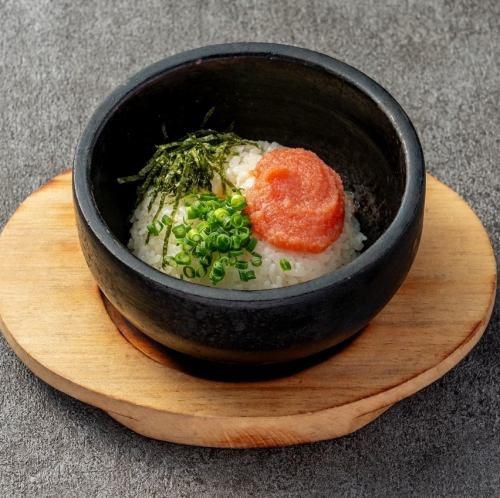 石焼たらこバター飯