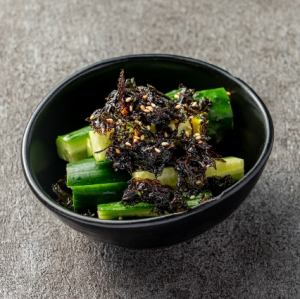 Korean-style pickled cucumber