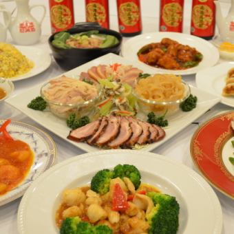 10 dishes in total ☆ 3,900 yen course with 2 hours of all-you-can-drink♪