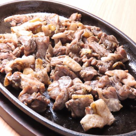 地鶏炭火鉄板焼き