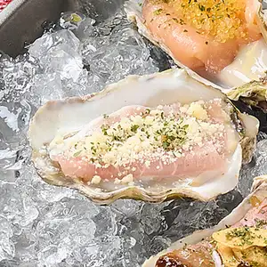 칵테일 굴 '생햄과 운탄'