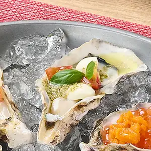 칵테일 굴 "카프레제"