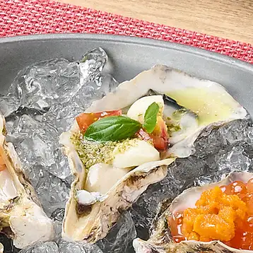 칵테일 굴 "카프레제"