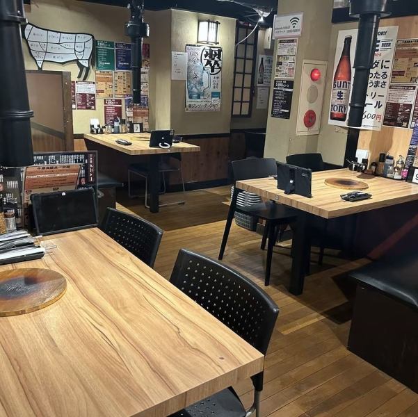 【貸切承ります】店内貸切最大40名までご対応いたします。会社での大宴会やお友達同士の宴会など気軽にご相談ください♪店内は広々とした空間で大人数でもゆったりとご利用いただけます♪