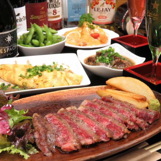 Hideaway Tavern ♪ You can enjoy authentic meat and wine full of な ワ イ ン