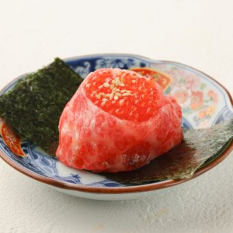 ニクラ寿司(三角&いくら)