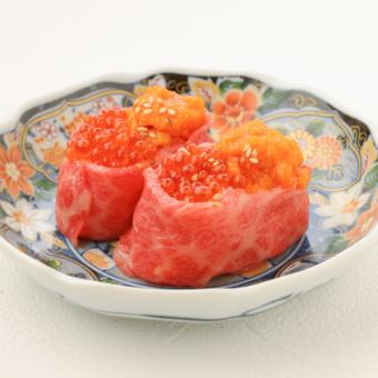 ウニクラ寿司(ウニ&三角&いくら)