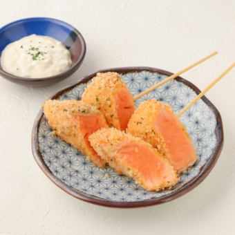 サーモンタルタル串