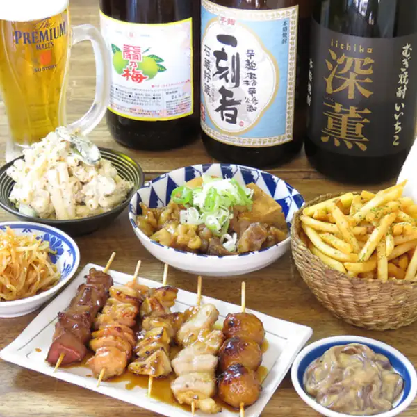 コスパ最強★店内の料理メニューすべてが食べ放題!2時間飲み放題付きコース3800円(税込)~