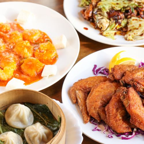 お酒が進む絶品中華！ハーフサイズで多彩な味を満喫♪