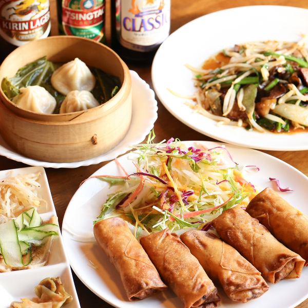 【ボリューム満点！】全8品の店主おまかせ料理と120分飲み放題で大満足の宴会「おまかせコース」