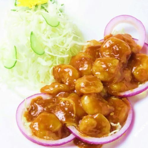 ◆No.1 repeat customer◆Simmered shrimp in chili sauce