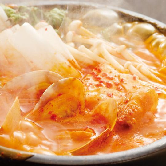 [Saturday only!] Korean Jjigae Course (standard all-you-can-drink included) 5,000 yen ⇒ 3,980 yen