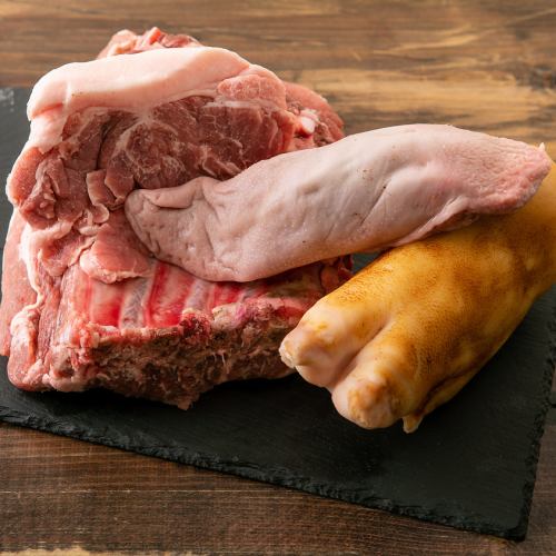 ◆가고시마현산 돼지고기 사용 ◆지신 깔끔한, 감칠맛