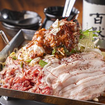 飲み放題付きちりとり鍋コース(120分)