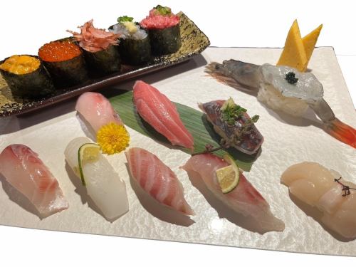 15個超特別的握壽司