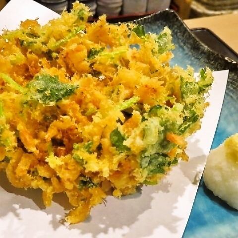 Fried sakura shrimp