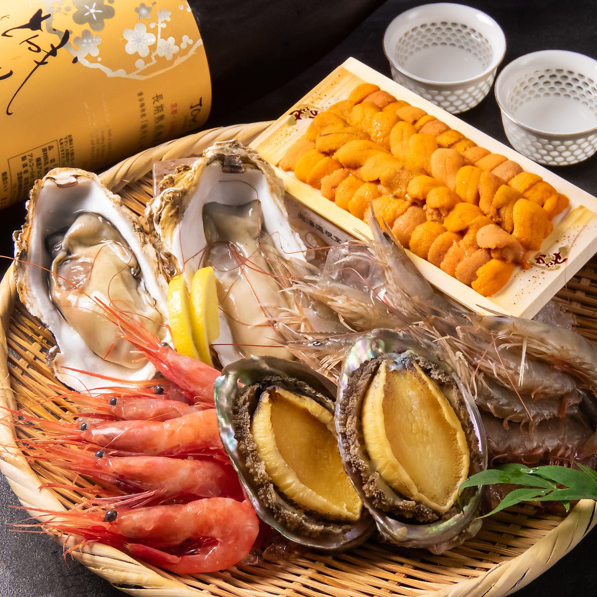 厳選仕入！仕入れにこだわった海鮮料理をぜひご堪能くださいませ