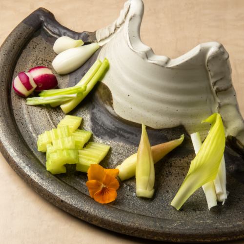 季節野菜の浅漬け
