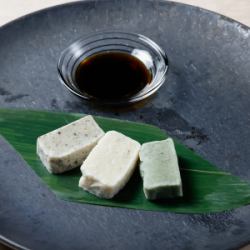 京都直送生ふ三種　(ごま、よもぎ、あわ)