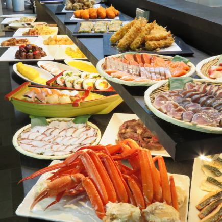 【90分食べ放題!】ズワイガニ食べ放題+ビュッフェ コース