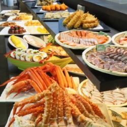 【90分食べ放題!】アブラガニ食べ放題+ビュッフェコース