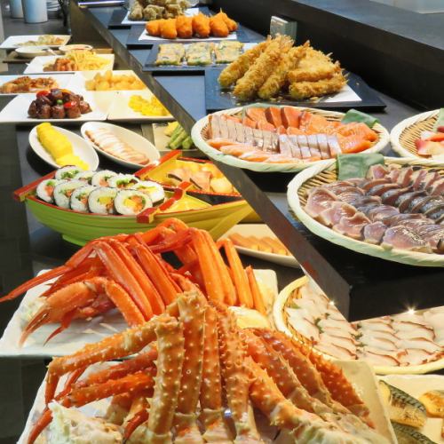 【90分食べ放題!】アブラガニ食べ放題+ビュッフェコース