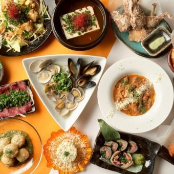 2H飲み放題付き！テラスヒ貸切宴会コース