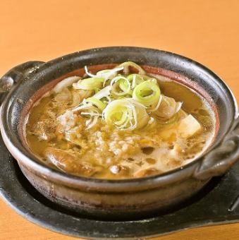 もつ煮 ピリ辛味