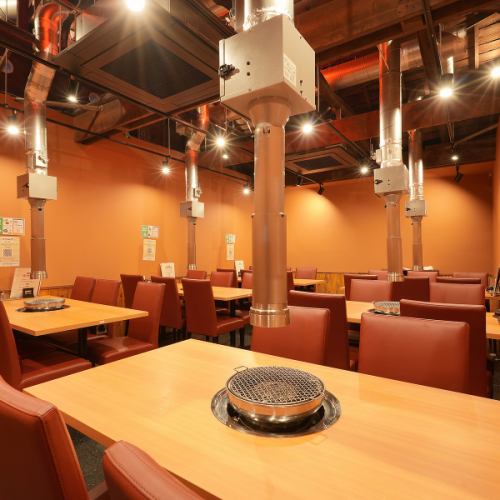 快適な空間で大人数もゆったり楽しめる◎