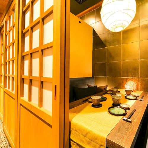 Japanese restaurant with all private rooms