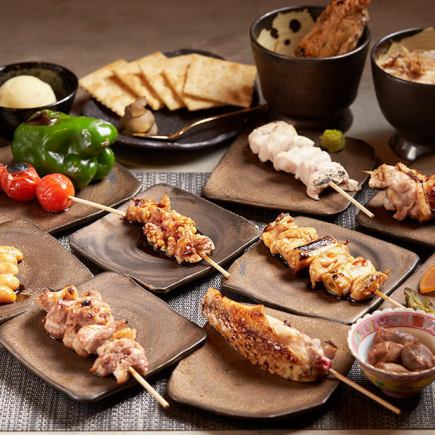 [Most popular☆3 hours all-you-can-drink included] All-you-can-eat course with 130 dishes including meat sushi, yakitori, and hotpot [4500 yen → 3300 yen]