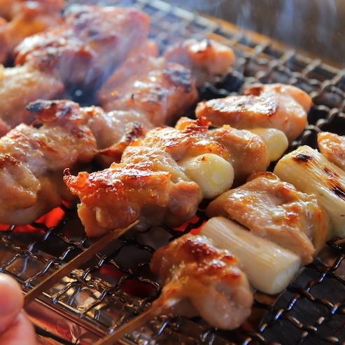 Enjoy the finest yakitori at a reasonable price