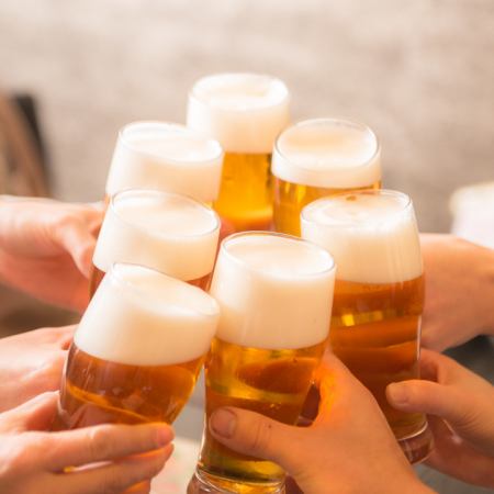 Same-day bookings also available! 100-minute all-you-can-drink course with 7 dishes for 4,000 yen *100-minute all-you-can-drink course with over 100 types of drinks!