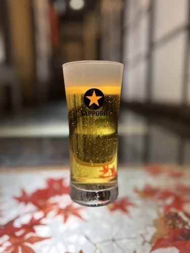 Draft beer Sapporo black label