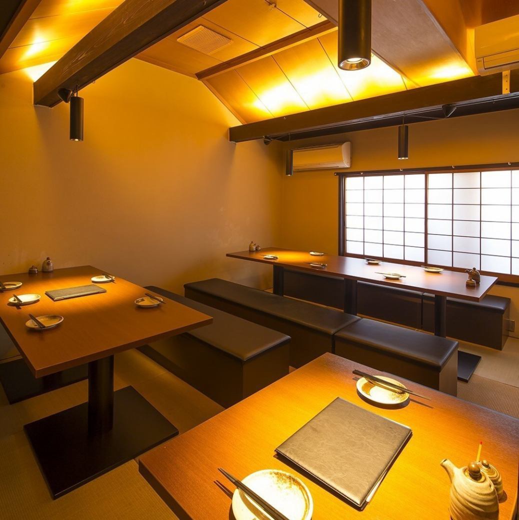 You can relax in the atmosphere of a townhouse that makes you feel Kyoto.