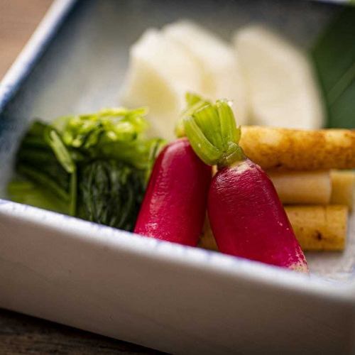 京都泡菜4種拼盤