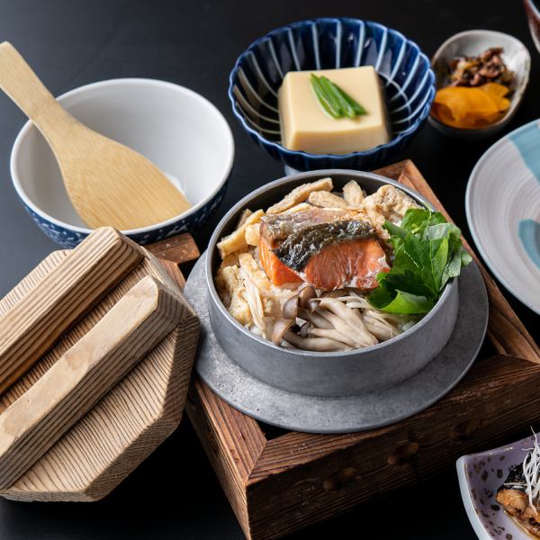 《こだわりの釜飯メニューもご用意！》季節ごとに変わります。是非ご賞味ください。◆