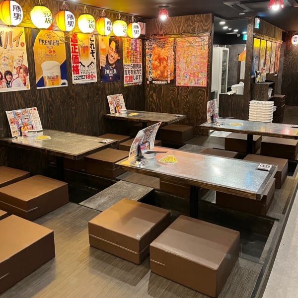 [Perfect for group banquets] The restaurant has a total of 160 seats! You can also rent out the entire floor for up to 50 people! Of course, we also welcome small groups for drinking parties.Please use it for a relaxing party scene such as a drinking party with friends or a company party!