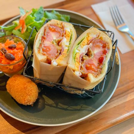 《ドリンク付き》THANKサンドイッチ/1,650円（税込）