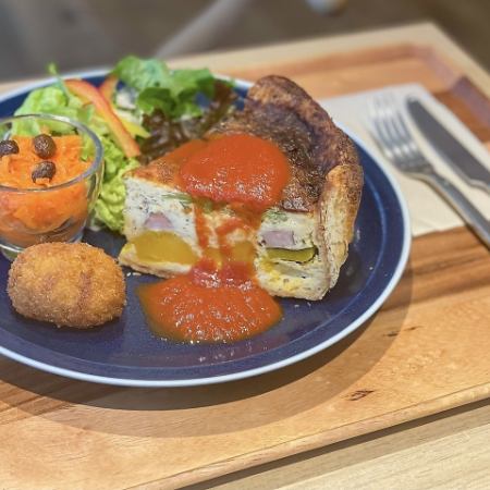 《ドリンク付き》キッシュランチ/1,650円（税込）
